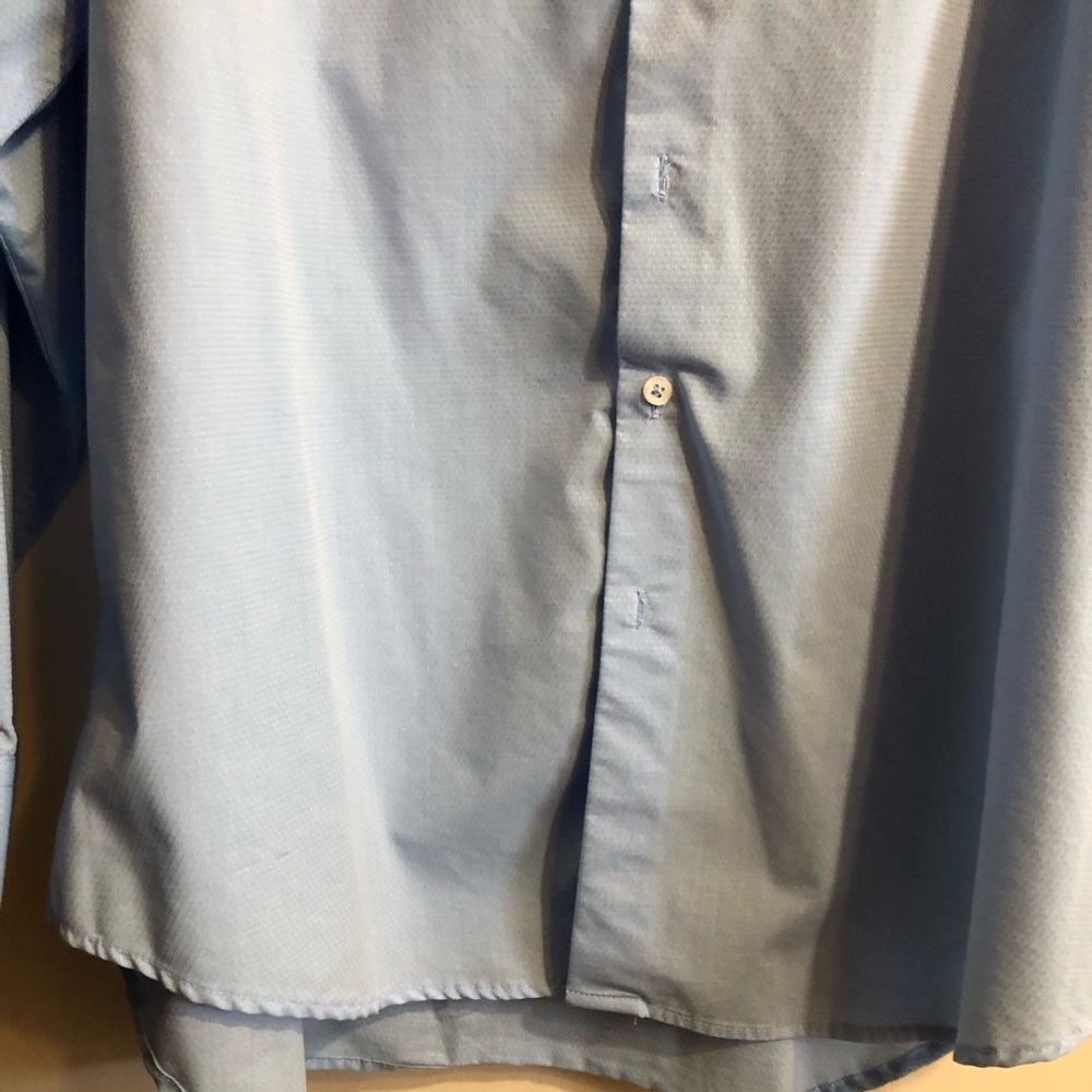 Report Collection, Blue, Double Cuff Button Down - image 7